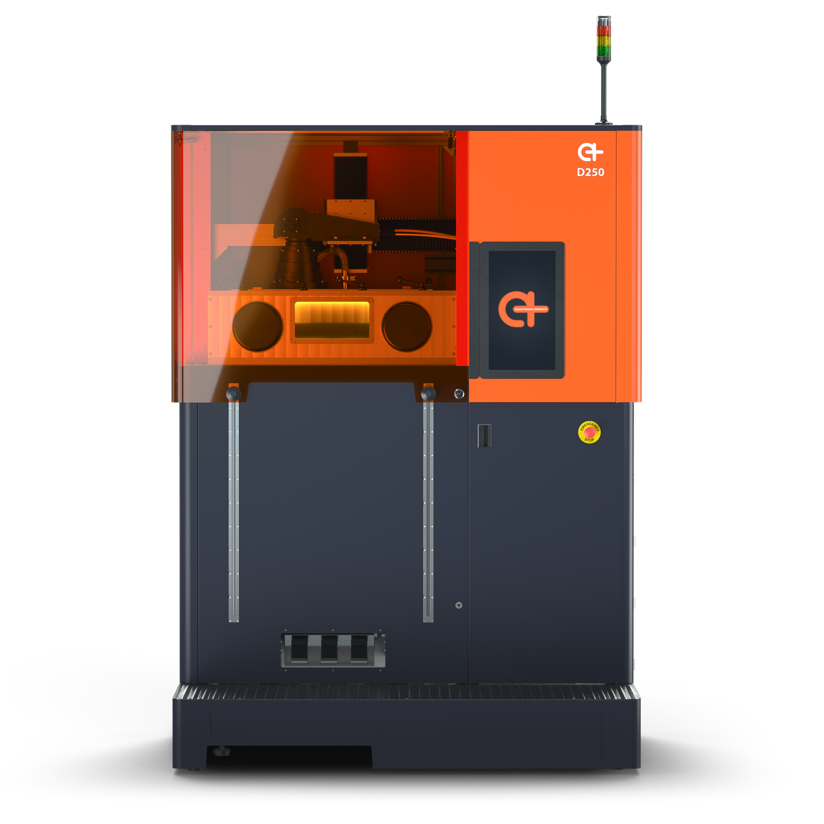 Принтер для 3D-печати металлами Additive Solutions. Корпус разработан в Формлабе